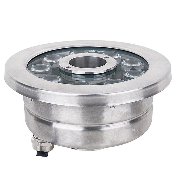 fountain ip68 light with nozzle 